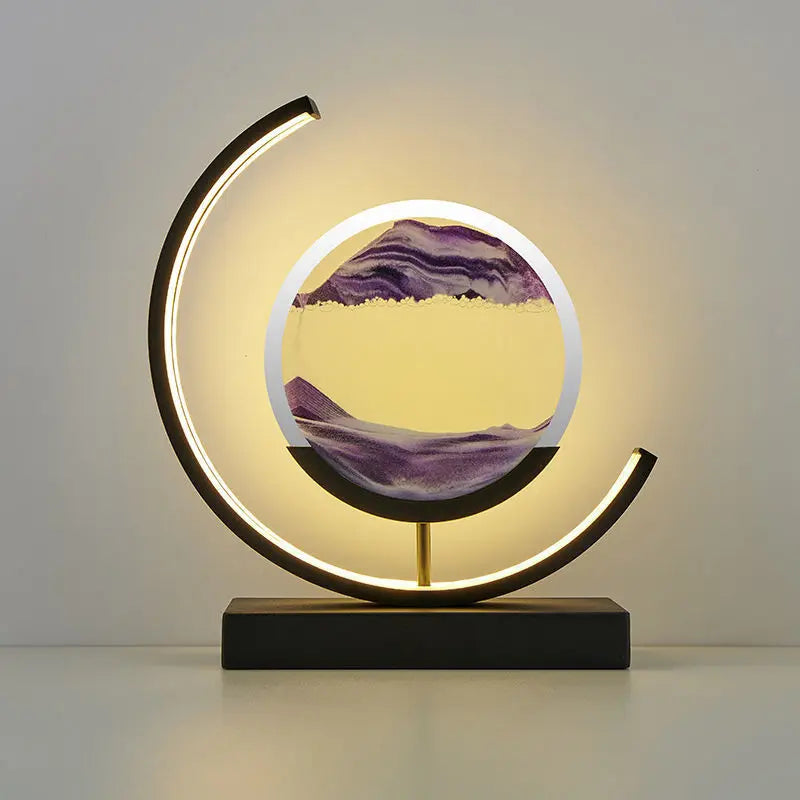 3D Quicksand Night Light & Home Decor