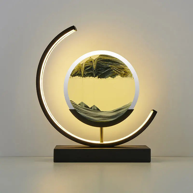 3D Quicksand Night Light & Home Decor